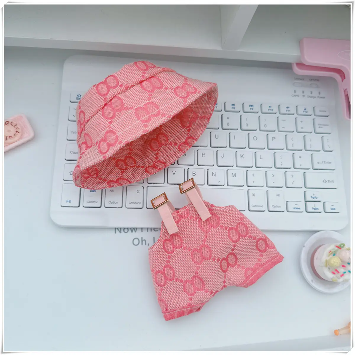 17cm Mini Doll Clothes Outfit  Clothes Glasses 17cm Labubu II Dolls Clothes Doll Accessories Cultivate Sitting Party Game Toys
