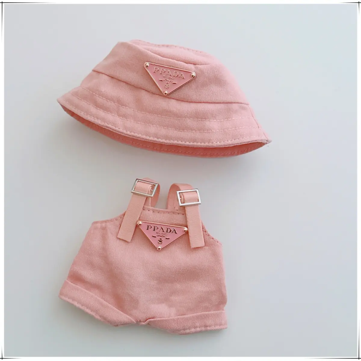 17cm Mini Doll Clothes Outfit  Clothes Glasses 17cm Labubu II Dolls Clothes Doll Accessories Cultivate Sitting Party Game Toys