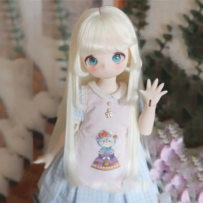 60cm Bjd Doll wig Accessories Interchangeable wig Long Multi-colored 1/3 Doll hair Handmade Bjd Doll wig 60cm Bjd doll
