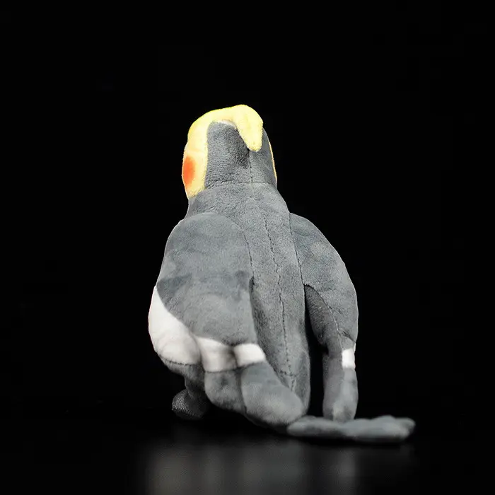 New 18cm Small Cockatiel Plush Toys Soft Stuffed Birds Animal Dolls For Kid Gift