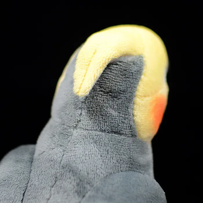 New 18cm Small Cockatiel Plush Toys Soft Stuffed Birds Animal Dolls For Kid Gift
