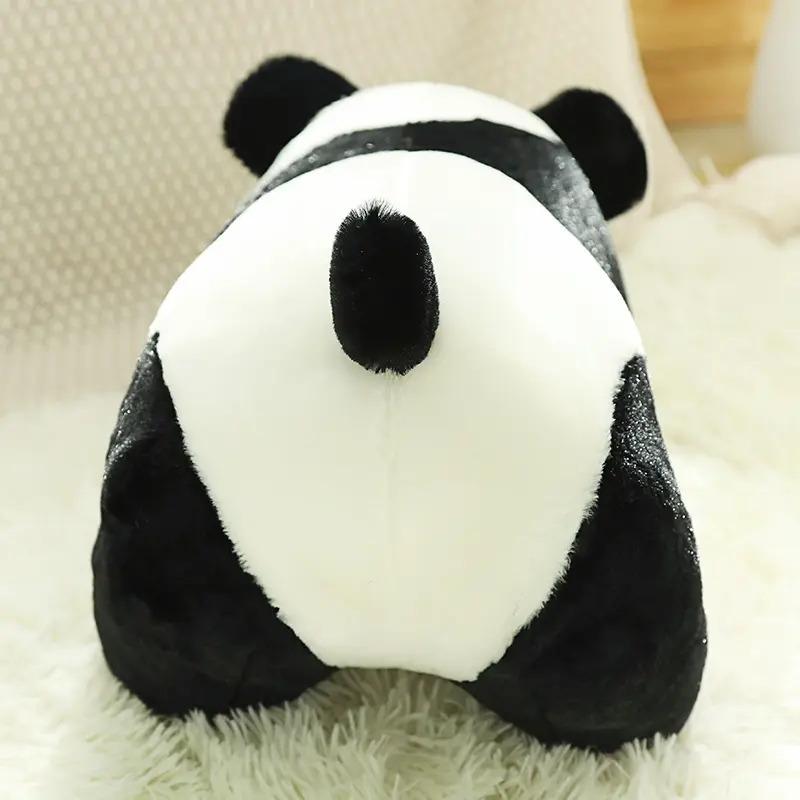 New Huggable Kawaii Stuffed Panda Doll Plush Animal Toy Soft Panda Lifelike Plush Toys Baby Kids Playmate Children Birthday Gift
