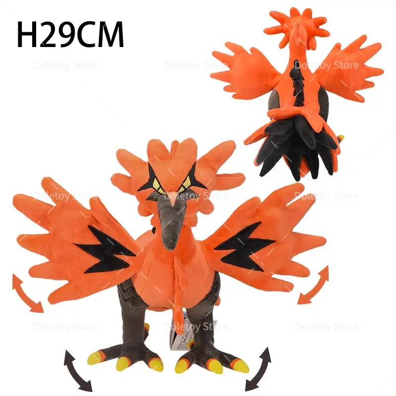 15 Styles Pokemon Plush Zapdos Galarian Articuno Moltres Ho-oh Latias Shiny Latios Cute Plush Toys Children Birthday Gift