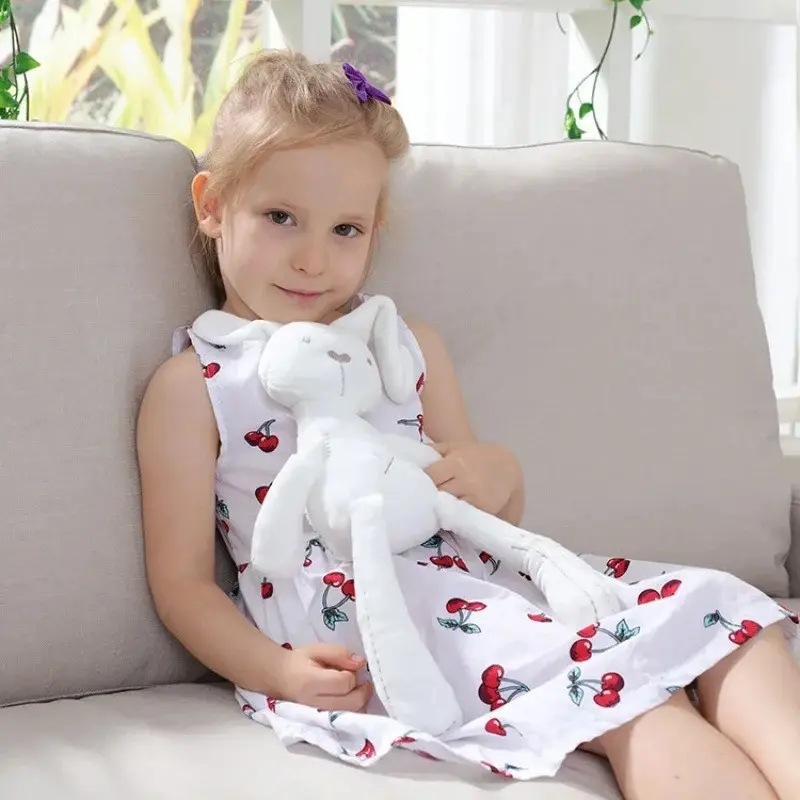 42CM Cute Rabbit Doll Baby Soft Plush Toys for Children Appease Sleeping Bunny Stuffed Animal Baby for Infants Birthday Gift