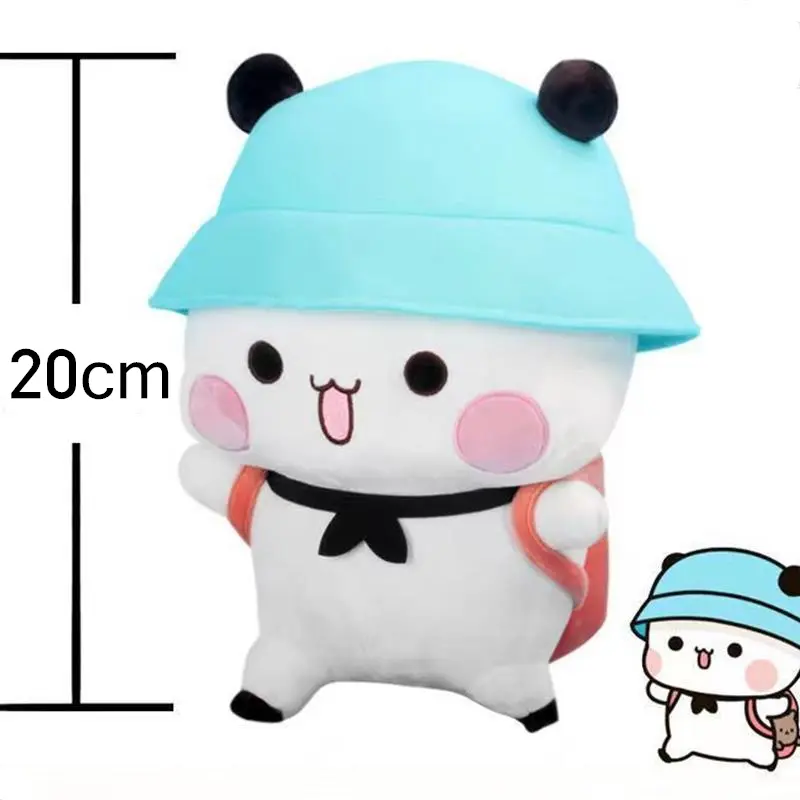 20cm Cute Doll Panda Expression Pack Bubu Lala Doll Children's Birthday Gift Girls Toy Rag Doll Pillow