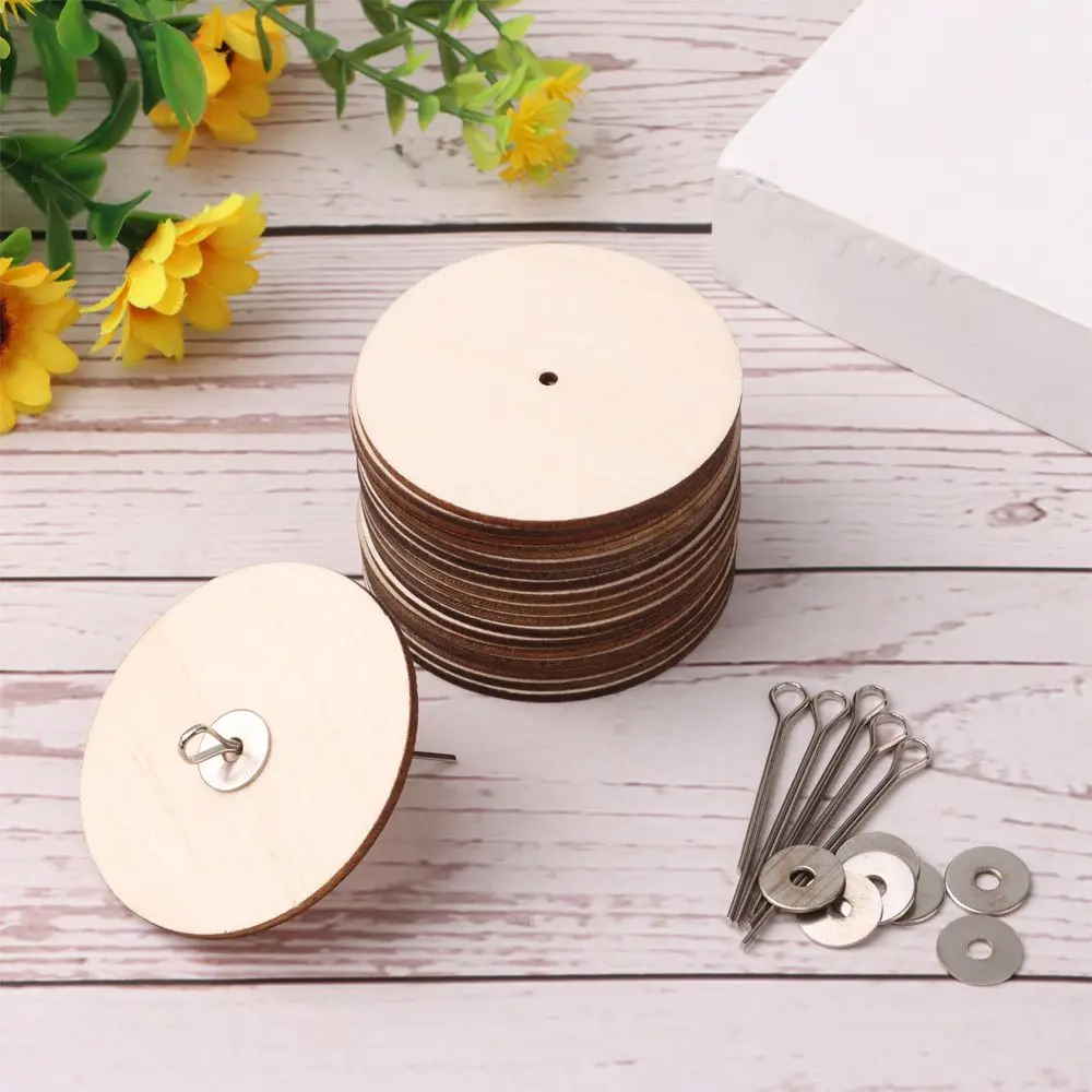 10 Sets Wood Joints Connectors For Handmade Teddy Bear Craft Children Kids Toy DIY Scrapbooking Manual Handicraft Accessory