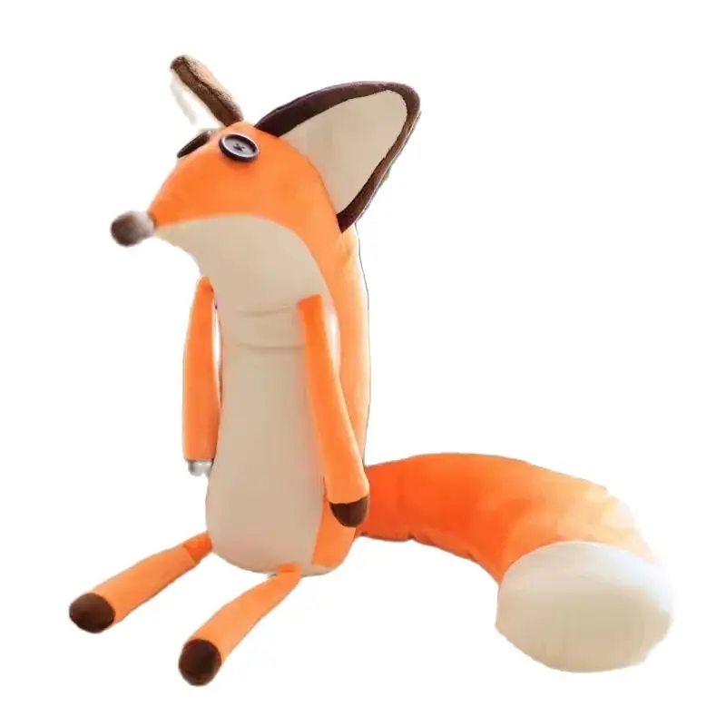 Cute 60CM Moive Cartoon The Little Prince And The Fox Plush Doll Stuffed Animals Plush Education Toys For Babys Christmas Gifts