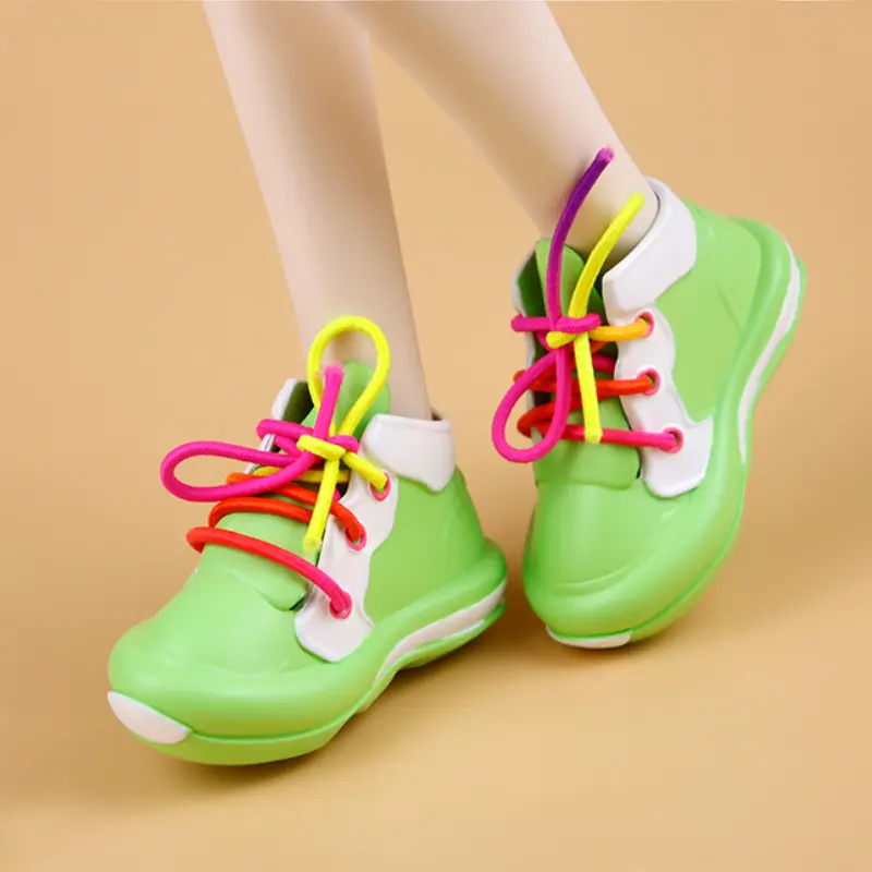 60cm Doll Shoes Kids DIY Suitable for 1/3 doll Accessories Shoes Green sneakers Casual Shoes Doll Decors Girl Collection Toys
