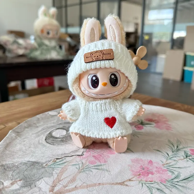 For Labubu V1 V2 Doll Clothes Suit Cartoon Animation DIY Suitable for Labubu Clothes Cute Dress Up Accessories Children's Gifts