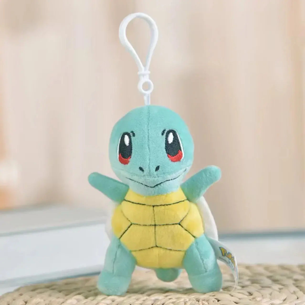 10PC/lot Pokemon Squirtles Charmanders  Bulbasaurs Plush Doll 12cm Pendant Stuffed Pendant Keychain Plush Gift Toy