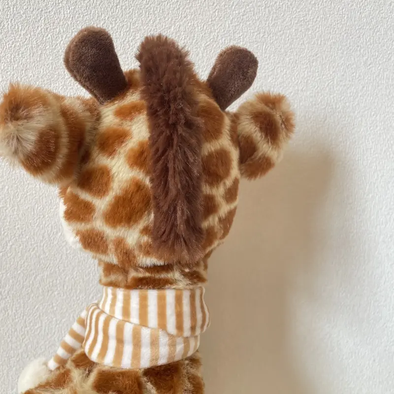 32cm Cute Simulation Giraffe Lovely Plush Stuffed Animal Deer Doll Toys Baby Appease Toy For Kids Birthday Christmas Gifts