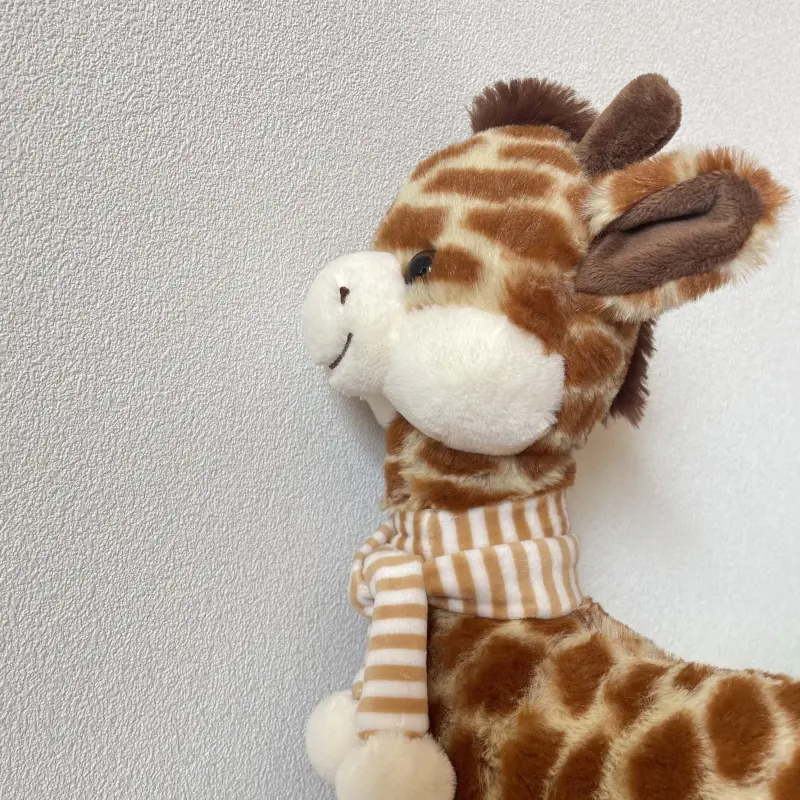 32cm Cute Simulation Giraffe Lovely Plush Stuffed Animal Deer Doll Toys Baby Appease Toy For Kids Birthday Christmas Gifts