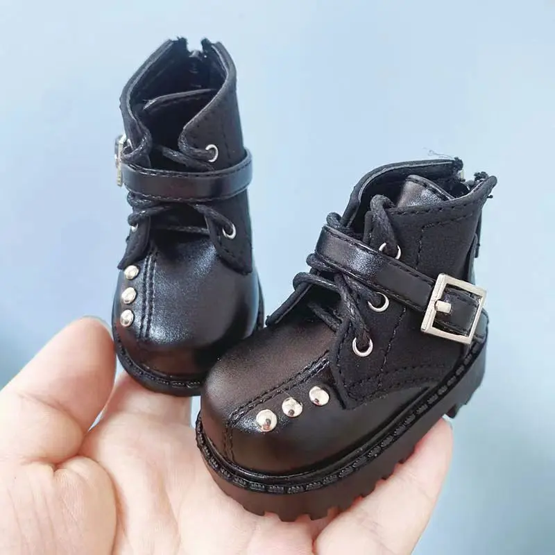 45cm BJD doll shoes Suitable for multiple sizes Ultra high quality Knight boots Tooling boots Handsome punk style Girl's Gift
