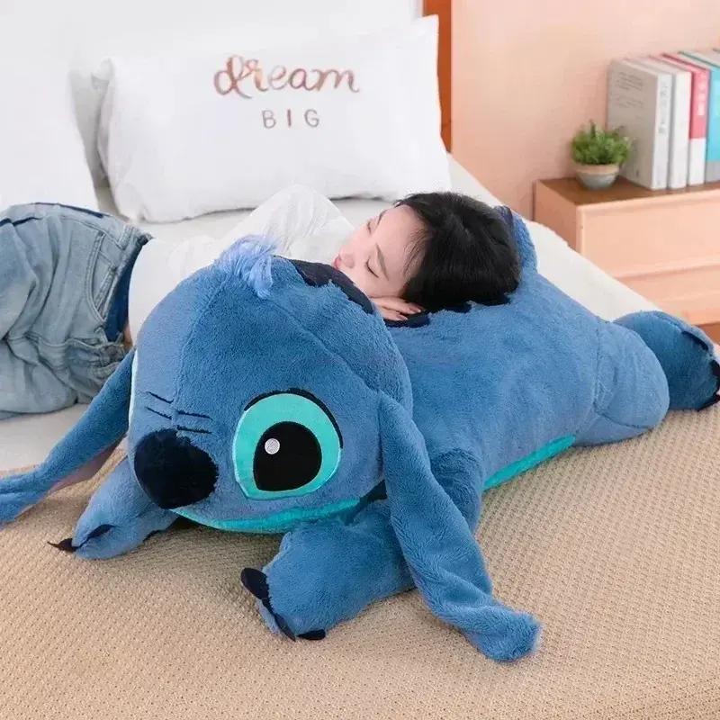 Disney Blue Puppy Stitch Plush Toy Starcraft Baby Stitch Puppy Pillow Doll Children's Toy Plush Throw Pillow Gift Birthday