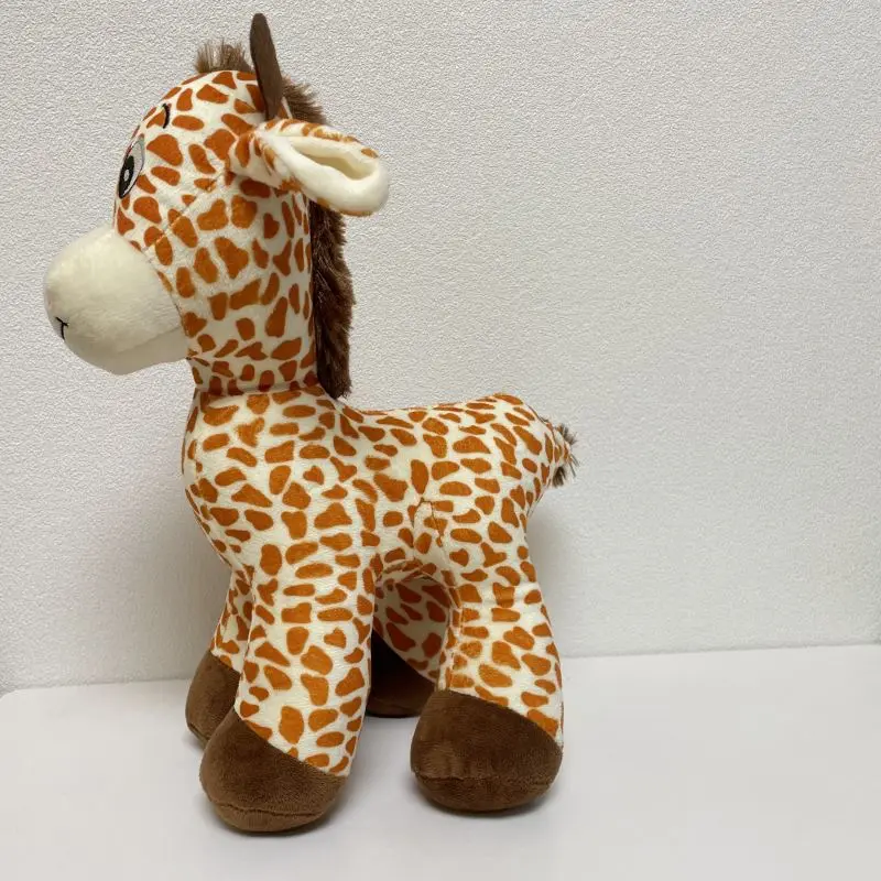 20/30cm Lovelyl Giraffe Plush Toy Stuffed Soft Baby Finger Giraffe Dolls Lovely Toys Room Decor Children  Gift