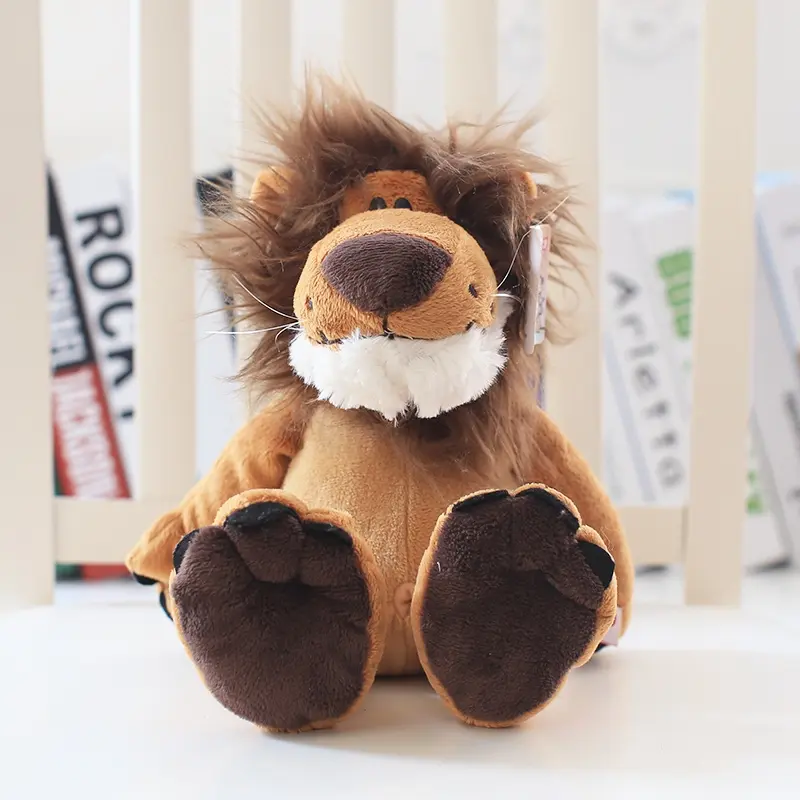 1pc 25cm Cute Forest Animal Giraffe Plush toy Stuffed Soft Baby Finger Giraffe Dolls Lovely Toys for Children Birthday Gift