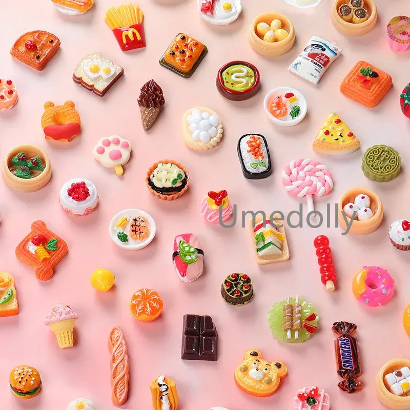 1:6 Scale Miniature Dollhouse Supermarket Food Snacks Mini Cake Wine Drink for Blyth OB11 BJD Doll Accessories Kids Gift