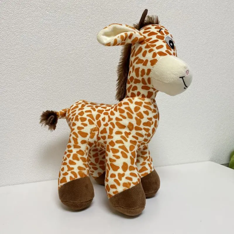 20/30cm Lovelyl Giraffe Plush Toy Stuffed Soft Baby Finger Giraffe Dolls Lovely Toys Room Decor Children  Gift