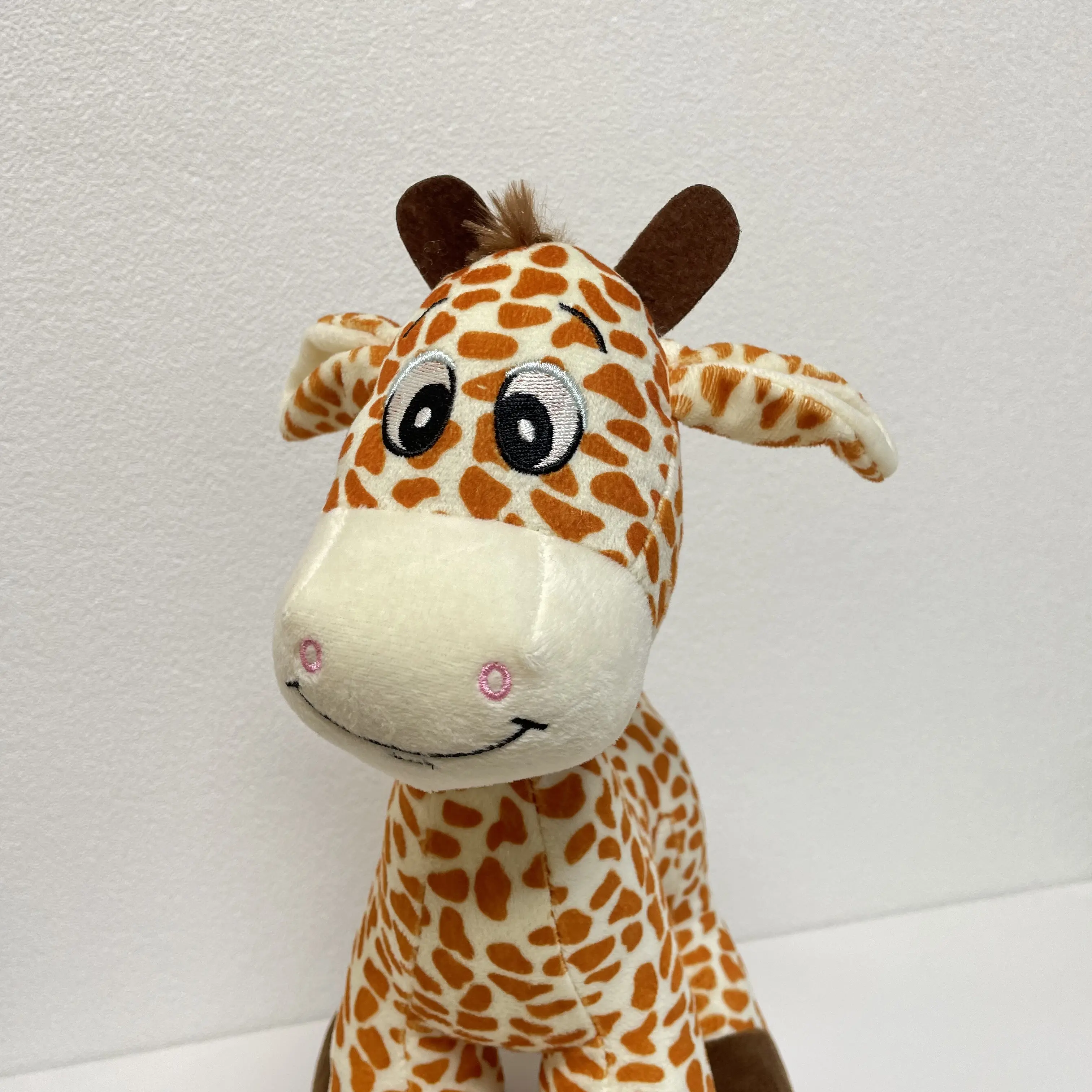 20/30cm Lovelyl Giraffe Plush Toy Stuffed Soft Baby Finger Giraffe Dolls Lovely Toys Room Decor Children  Gift
