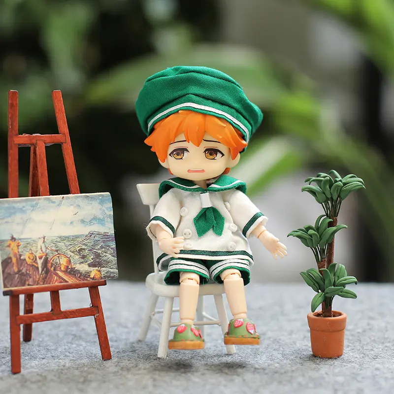 Ob11 Doll Clothing Accessories Molly Multi-color Sailor Suit School Uniform Suit Round GSC Adhesive, Obitsu11, Bjd Molly, 1/12bj
