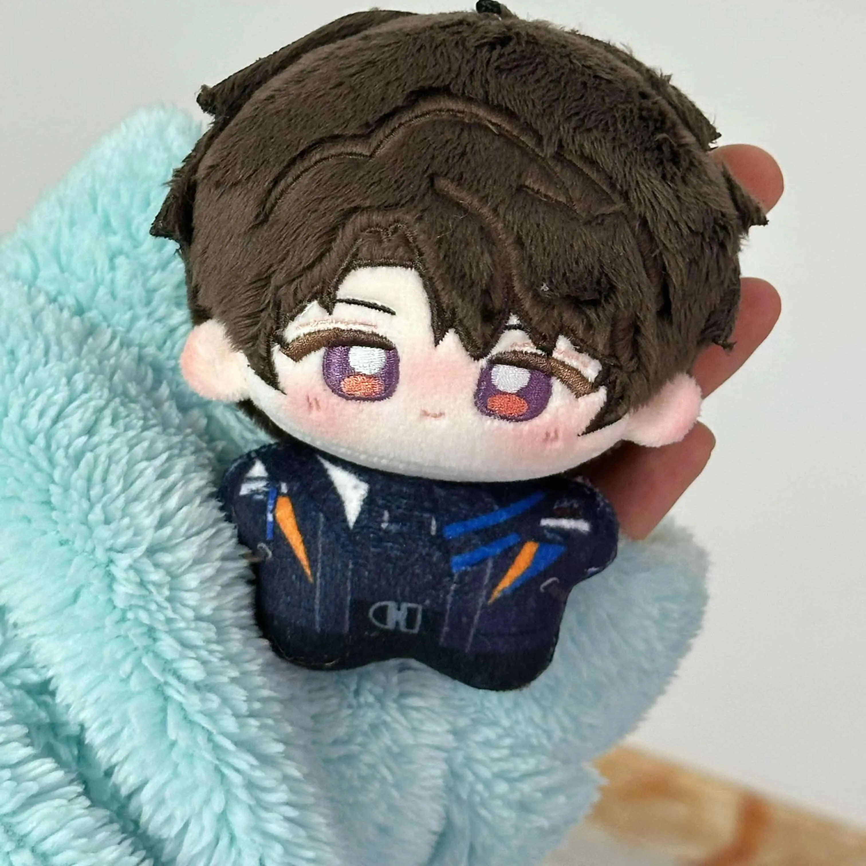 In Stock 10cm Love and Deepspace Figure Caleb Sylus Rafayel Xavier Zayne Cotton Doll Pendant Game Peripherial Collect Toys Gifts