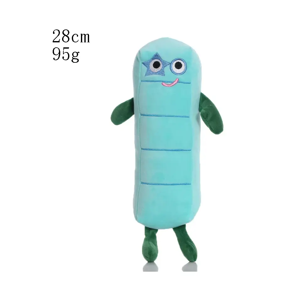 14-18cm Cartoon Number Plush Doll Toys Educational Stuffed Movie Anime Kids Early Childhood Birthday Christmas Gift