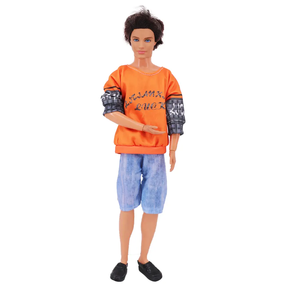 Kens Doll Clothing,T-shirt+Pants,Sweatshirt+Shorts,Suitable For Kens Dolls, BJD Doll Accessories,Children's And Girls' Toys
