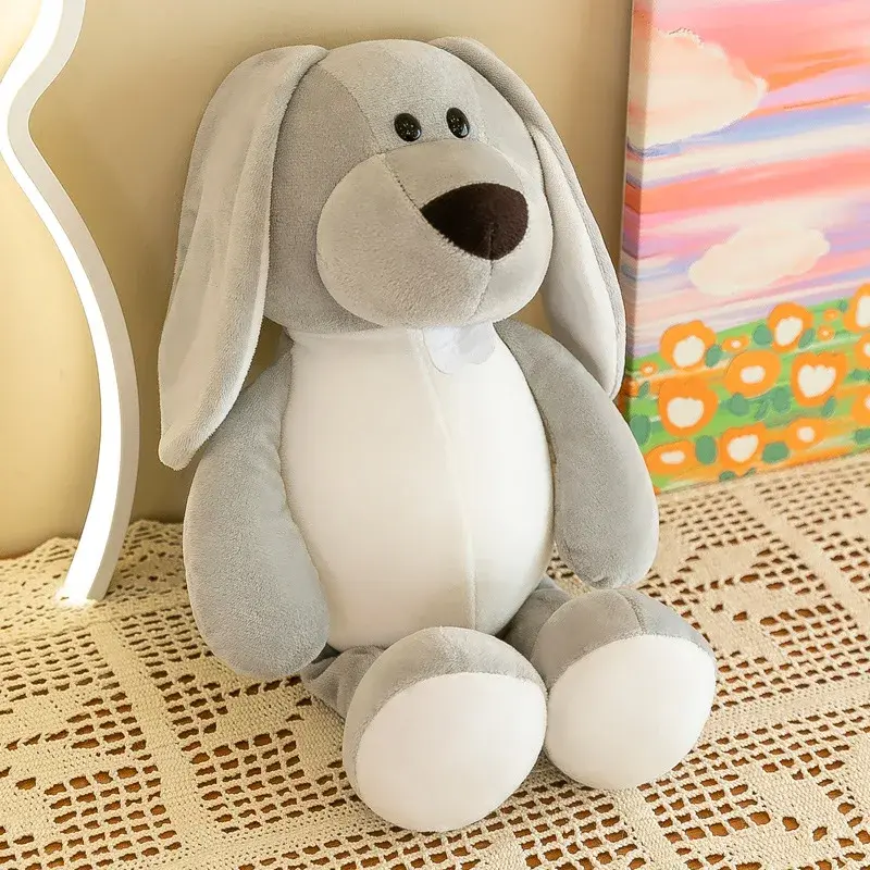 25CM Kawaii Jungle Animal Plush Toys Forest Animal Plush Dog Zebra Elephant Lion Fox Giraffe Children's Toys Doll Birthday Gift