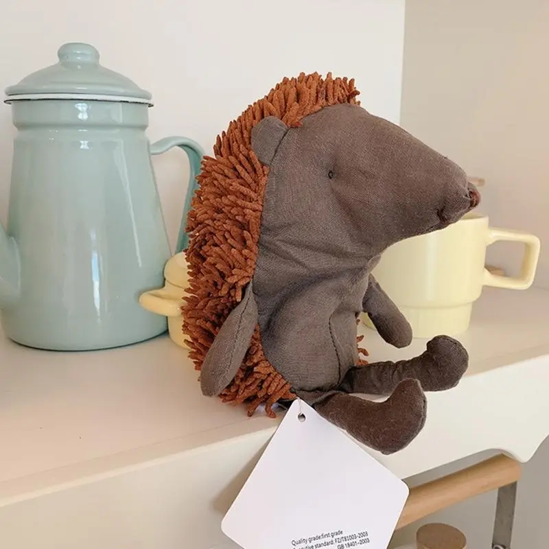 Stuffed Hedgehog Hanging Ornament Baby Soft Toy for Doll Girlfriend