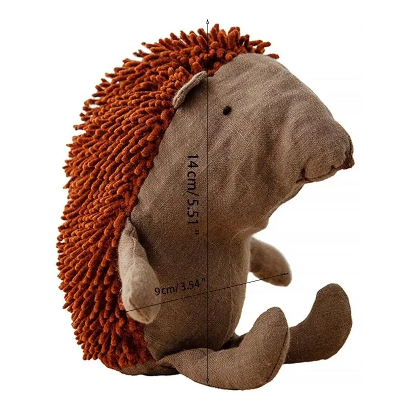 Stuffed Hedgehog Hanging Ornament Baby Soft Toy for Doll Girlfriend