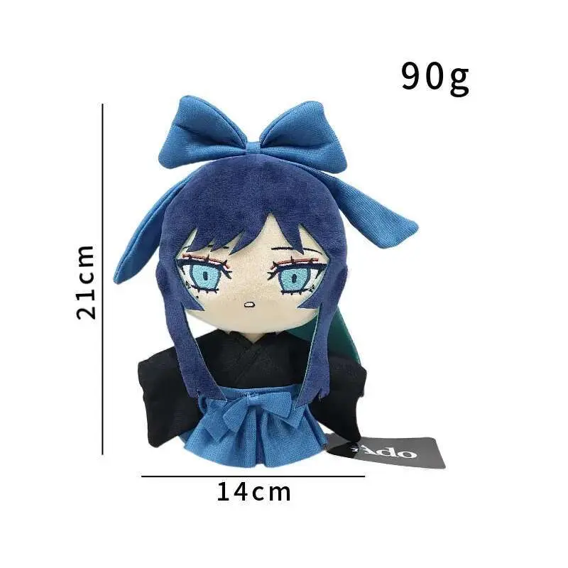 Ado Hibana Plush Doll Anime Cartoon Virtual Singer Kimono Stuffed Q Toy Kawaii Bedroom Pillow Decoration Birthday Commemoration