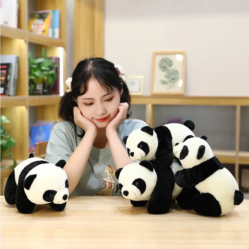 24/28cm Cute Sea World Animal White Sea Lion Seals Plush Doll Cute Cartoon Polar Bear Panda Stuffed Toy For Children Kids Girls