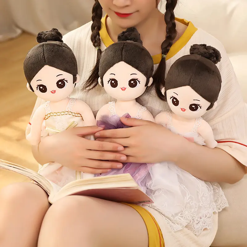 Beautiful Princess Doll Plush Kids Baby Girls Boys Plush Animals Cartoon  Toy Stuffed Soft Lovely Appease Toys Christmas Gift