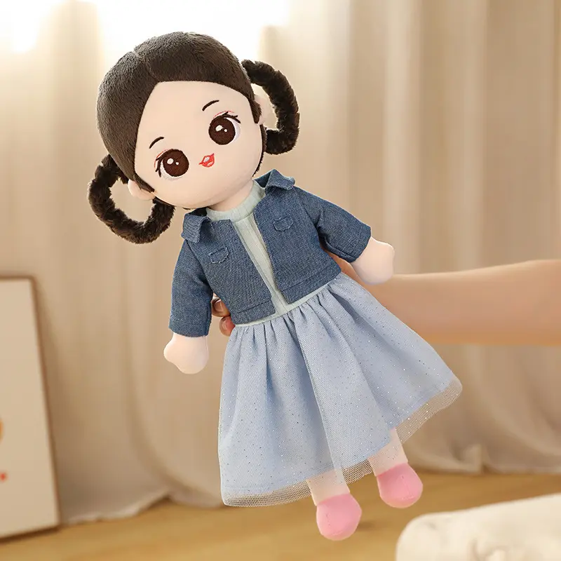 Beautiful Princess Doll Plush Kids Baby Girls Boys Plush Animals Cartoon  Toy Stuffed Soft Lovely Appease Toys Christmas Gift