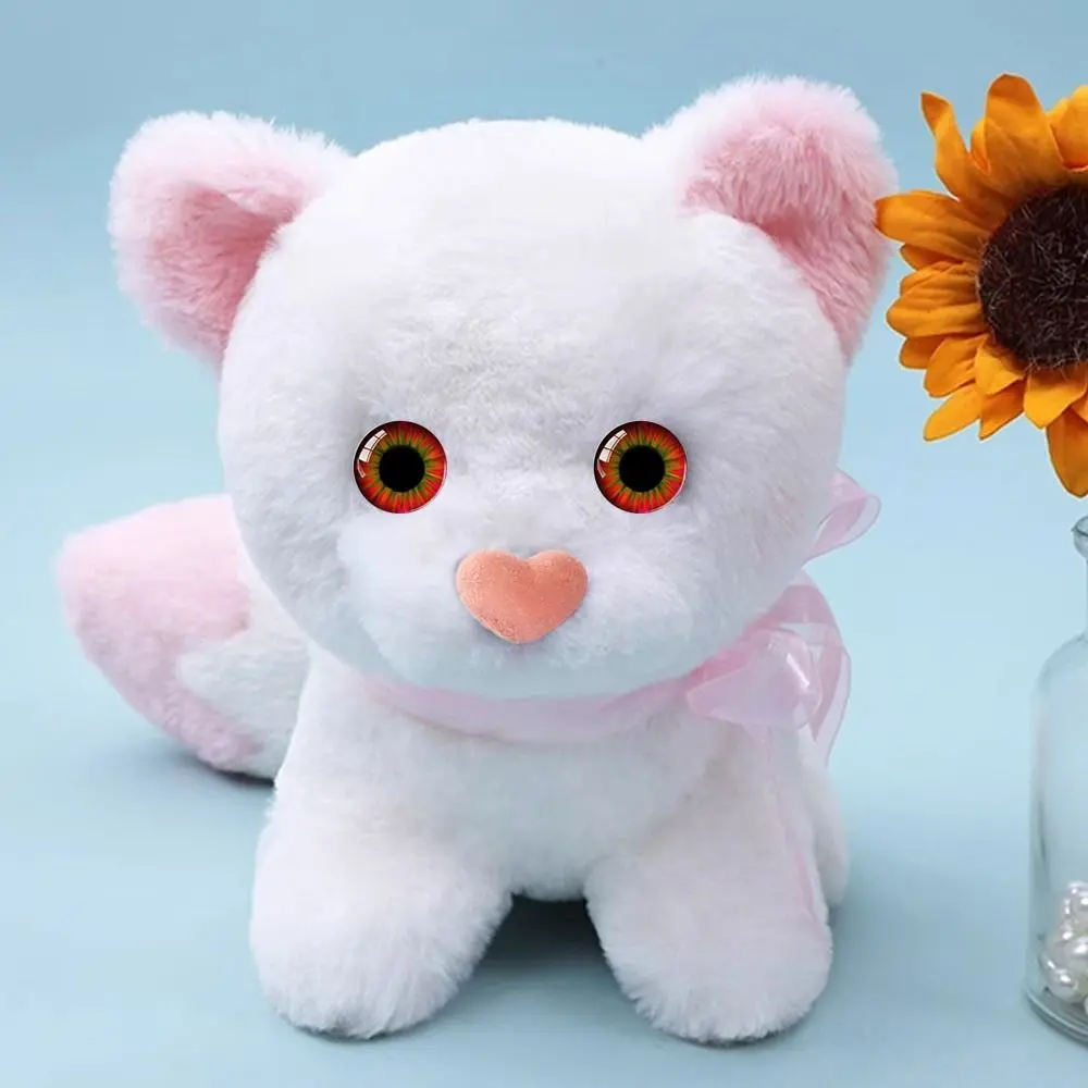 10pairs 6-20mm Safety Glitter Crystal Eyes Glass Patch Crafts Bear Animal DIY Dolls Puppet Accessories Stuffed Toys Parts Eyes