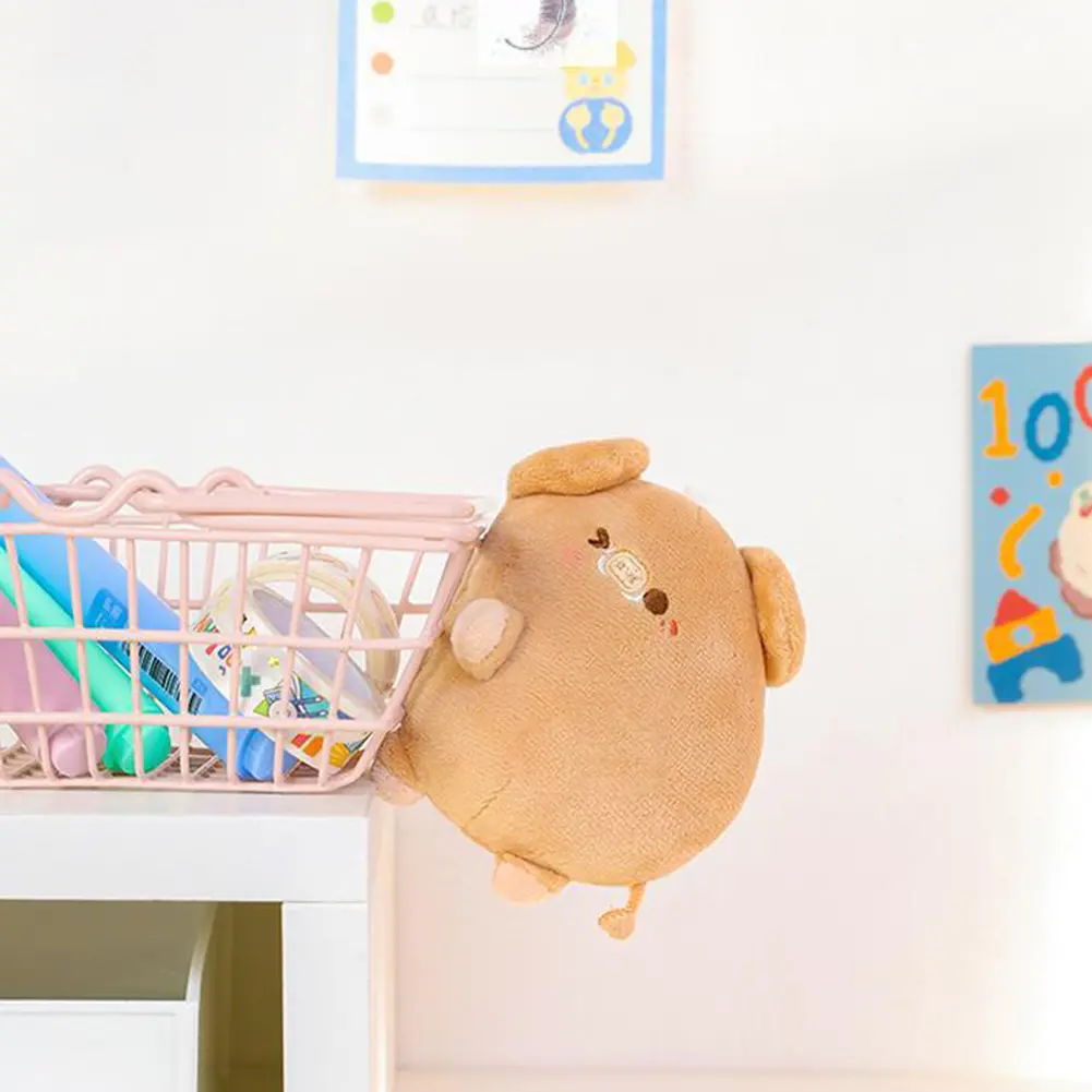 Pair of Magneticed Couple Pig Plush Keychain Cute Creative Plush Kawaii Magneted Backpack Pendant Toy Girl Holiday Gift