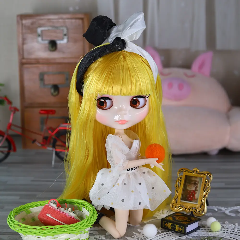 ICY DBS Blyth Doll 1/6 BJD Toy  Joint Body Set for Special Sale Random Eyes 30cm Anime Girl Gift