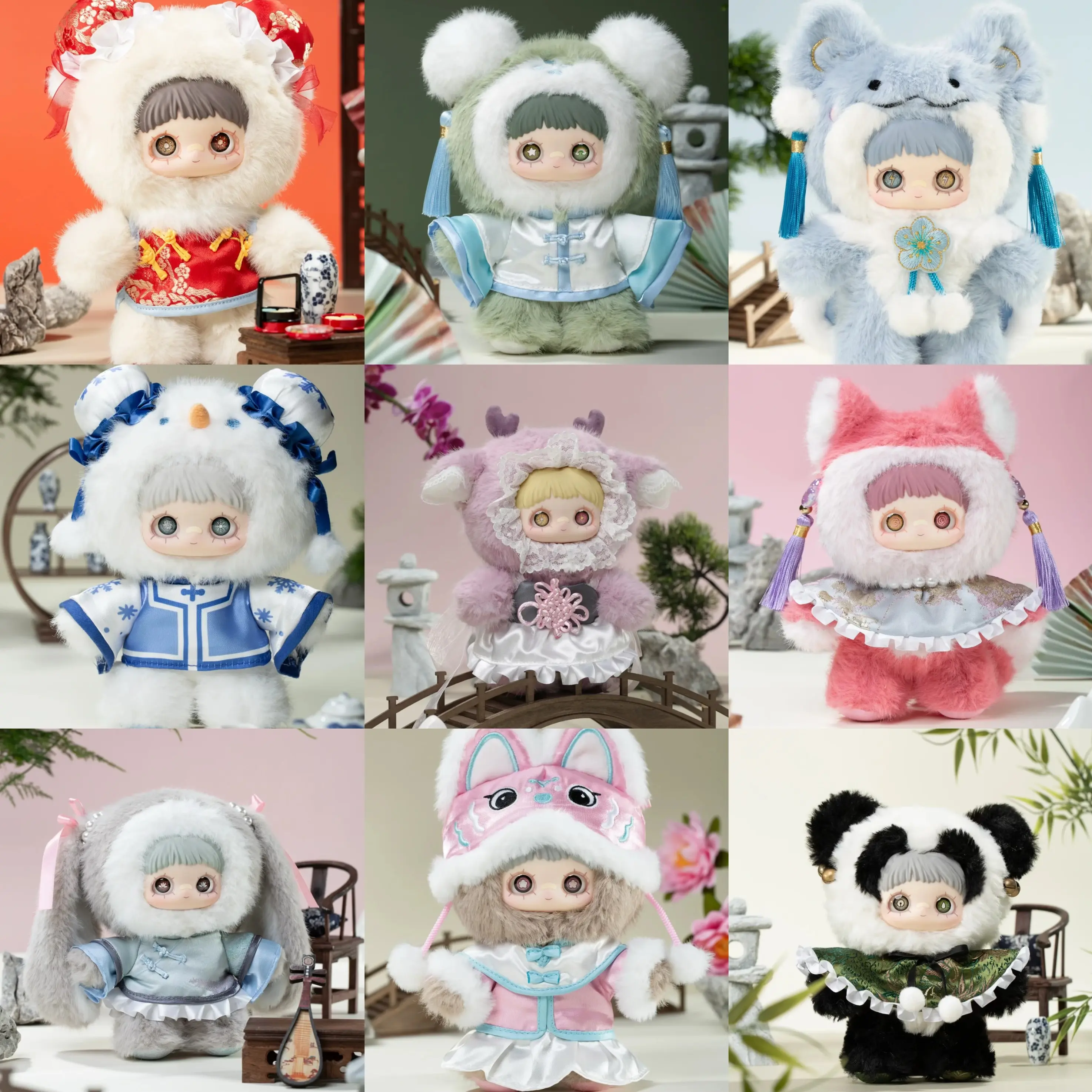 MayMei Poem Of Spring Series V3 Blind Box Mystery Box Dolls Kawaii Action Anime Figure Blind Box Toys