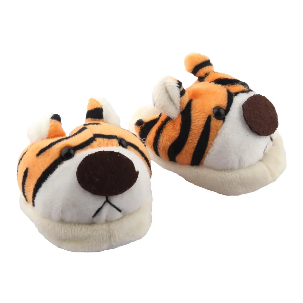 Plush Doll Shoes Dog Tiger Frog Porket Slippers For 1/3 BJD,American 18 Inch&43cm Baby New Born Doll OG Girl Doll Shoes Gift Toy