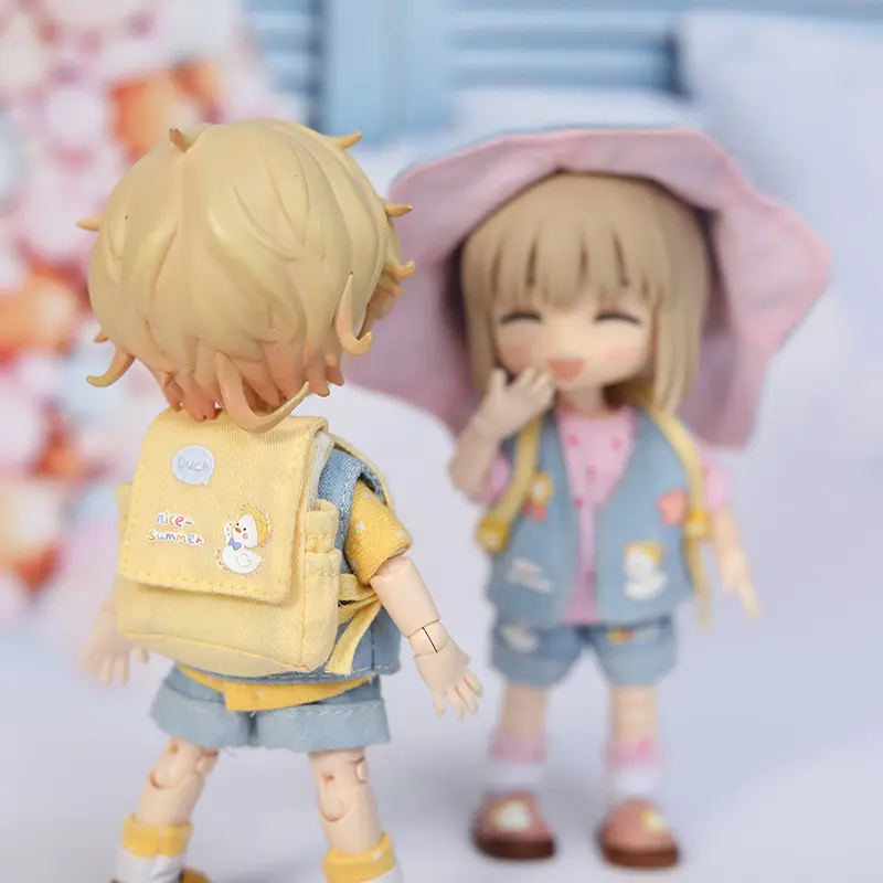OB11 Doll Clothing Accessories New Year Student Set 1/12 Points OB11 Doll Clothing Molly GSG Solid Body9