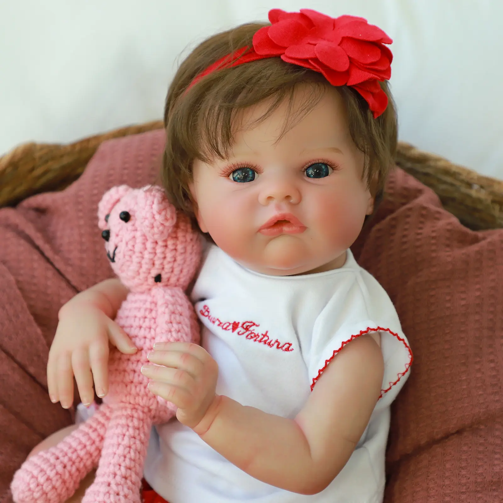 Reborn Baby Dolls Girl -20 Inch Realistic Reborn Baby Dolls Cute Soft Baby Dolls Real Life Baby Lifelike Dolls Gift for Age3+