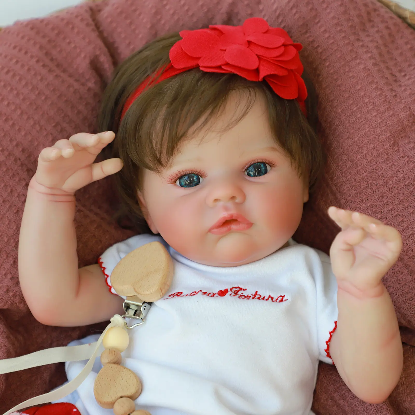 Reborn Baby Dolls Girl -20 Inch Realistic Reborn Baby Dolls Cute Soft Baby Dolls Real Life Baby Lifelike Dolls Gift for Age3+