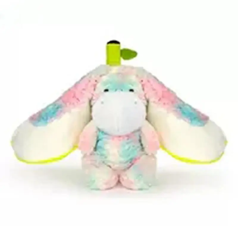 Stuffed Animal Donkey 11Inch Children Fruit Pillow Doll Banana Donkey Shape Sofa Bed Couch Decoration Cute Kids Collectible For