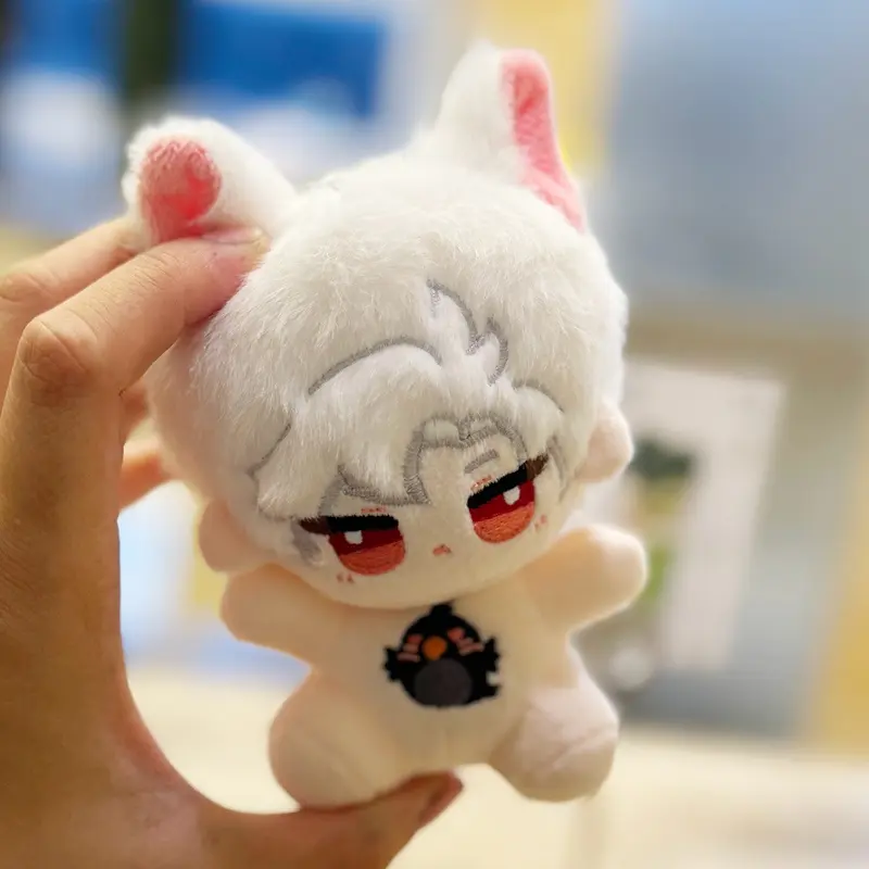 10cm Starfish Love and Deepspace Cute Mini Sylus Idol Cotton Doll Anime Plush Star Dolls Stuffed Devil's Style Collections Gift
