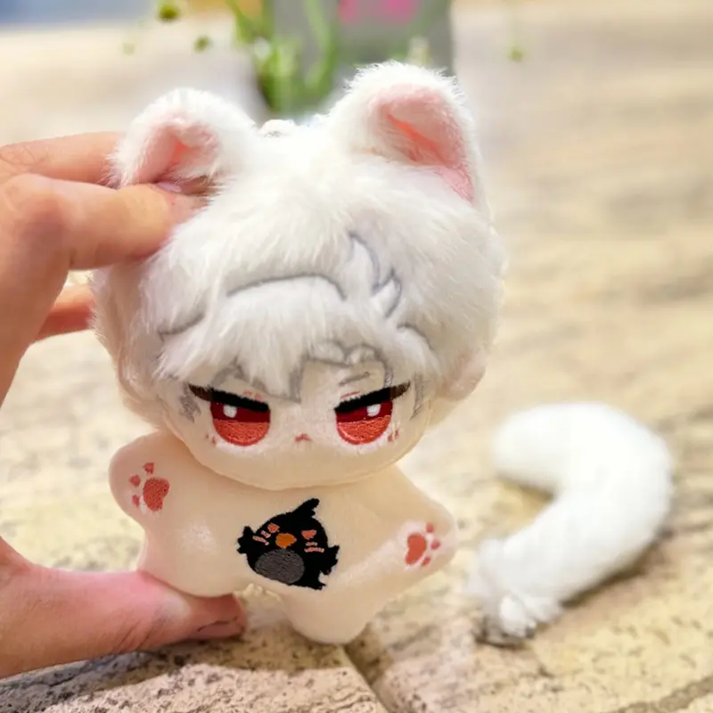 10cm Starfish Love and Deepspace Cute Mini Sylus Idol Cotton Doll Anime Plush Star Dolls Stuffed Devil's Style Collections Gift