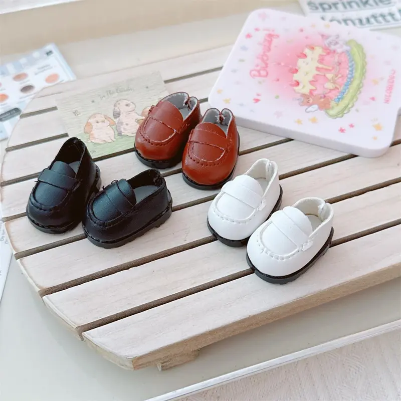 17cm Labubu Leather Shoes Suitable for 10cm Cotton Dolls Shoes Boots Toys Casual Sports Shoes Dolls Accessories DIY Doll Toys