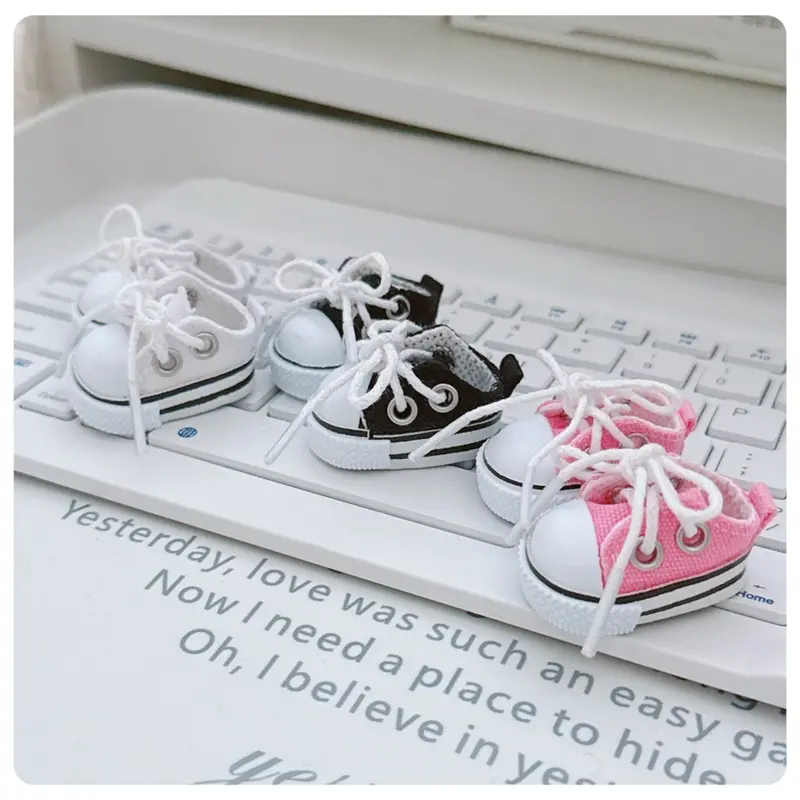17cm Labubu Leather Shoes Suitable for 10cm Cotton Dolls Shoes Boots Toys Casual Sports Shoes Dolls Accessories DIY Doll Toys