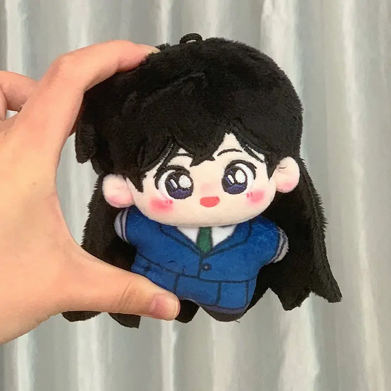 10cm Anime Detective Conan Plush Doll Soft Fashion Cute Model Cartoon Figure Home Mini Pendant Decoration Kids Birthday Gift