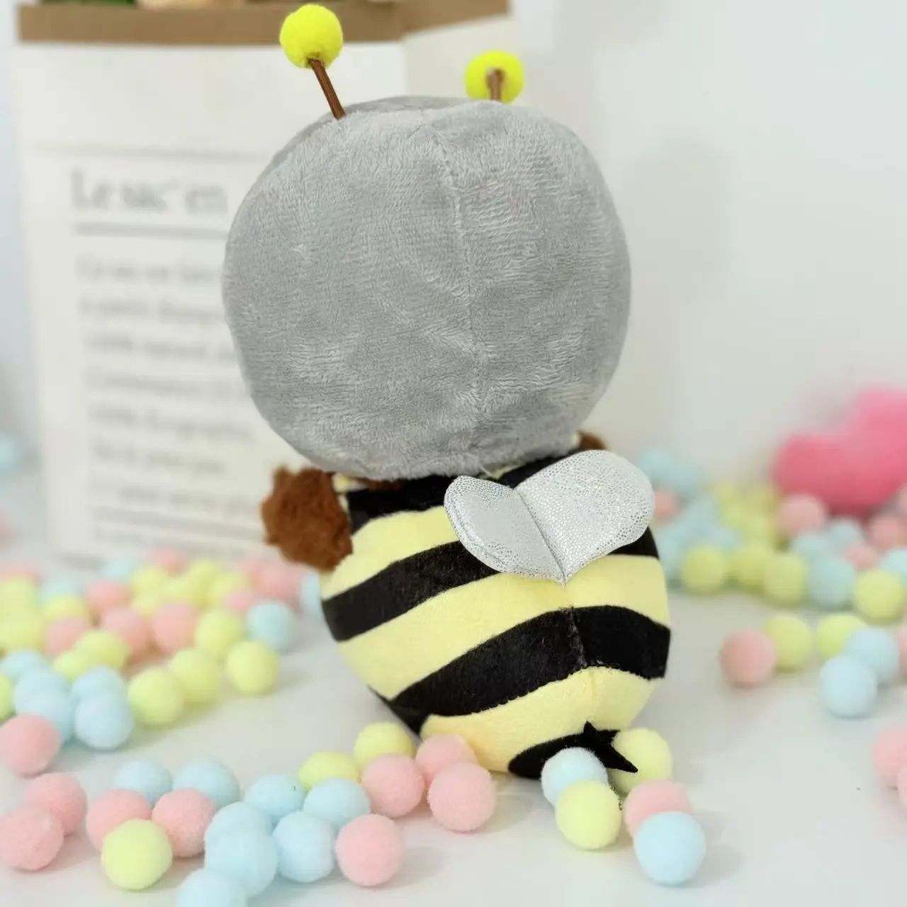 Doll Clothes For 15-17cm Labubu Pendant Sitting Baby Bee Shark Two-piece Set Labubu Dolls Accessories Little Clothes Gifts