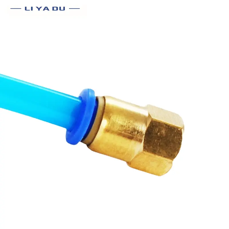 PCF Air Pipe Fitting 4 6 8 10 12mm Hose Tube -1/8 3/8 1/2 1/4 BSP Female Thread Brass Pneumatic Connector Quick Joint Fitting